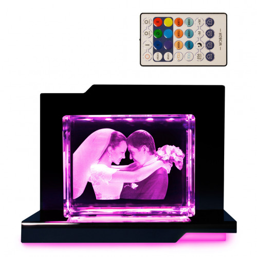 Socle lumineux Adagio pour Prisme L et Giga 3D avec prisme