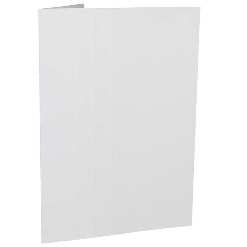 Cartonnage photo blanc Frise N4 - Vert clair-recto