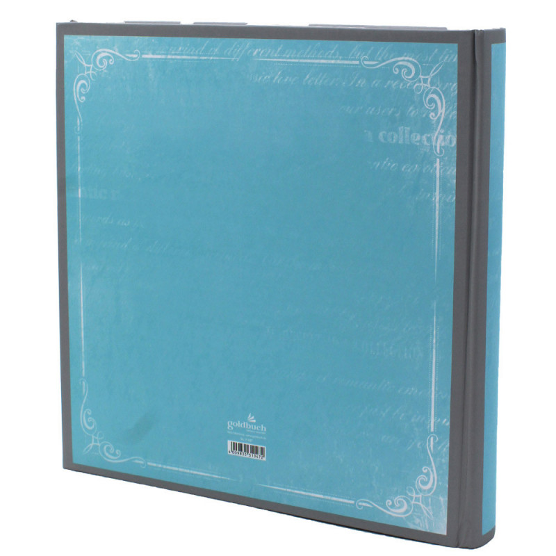 Album photo traditionnel Vintage turquoise 100 pages