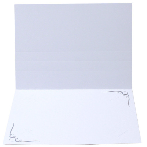 Cartonnage photo blanc Frise N3 - Gris-intérieur