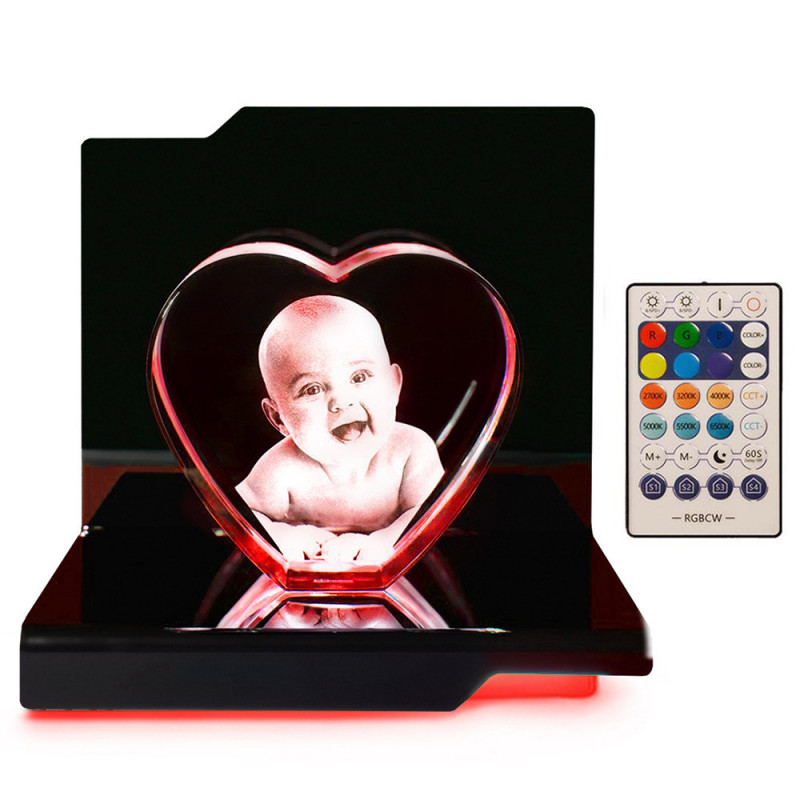 Socle lumineux Virtuoso pour Precious et Coeur L avec bloc coeur L
