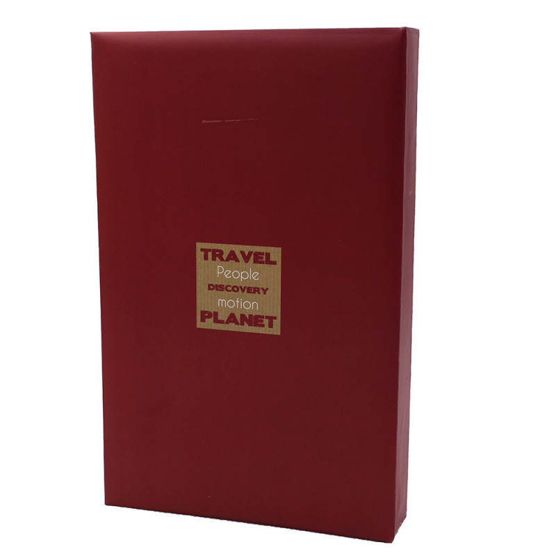 Lot de 4 albums photo Voyages bordeaux 300 pochettes 11X15 2d choix-dos