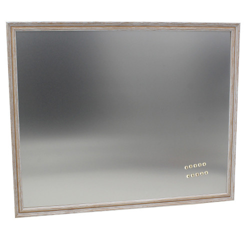 Pêle-mêle magnétique CPC en bois Crème 40X50 fond alu