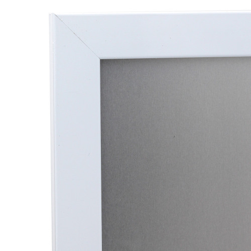 Pêle-mêle magnétique Contemporain Blanc 40X50-moulure