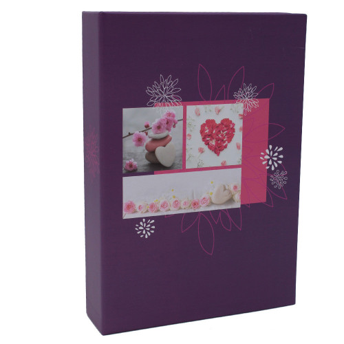 Album à pochettes Ceanothe Optimo violet pour 200 photos 11.5x15