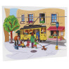 Lot de 26 cartonnages photo scolaire - Groupe 18x24 - Tramway