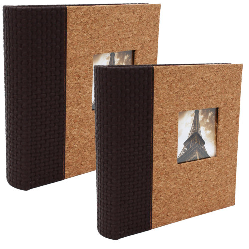Lot de 2 albums photo Stylish N1 200 pochettes 10X15