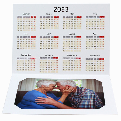 Lot cartonnage photo Calendrier 2023 - Horizontal N1