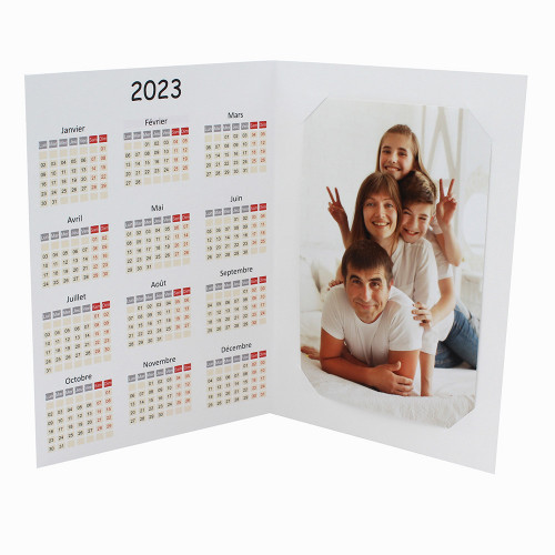 Lot cartonnage photo Calendrier 2023 - vertical N1