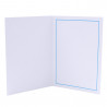 Lot de 37 cartonnages photo blanc 10x15 - Liseré Bleu clair