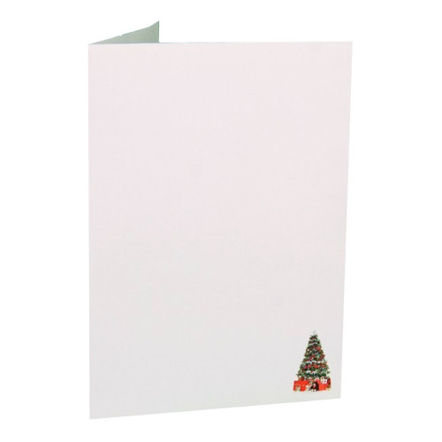 Lot de 50 cartonnages 13x18-13x19 photo de Noël - Vertical - Sapin