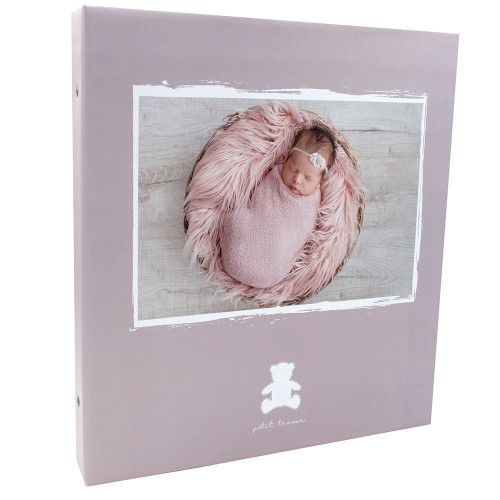 Classeur photo Ariane Petit trésor 400 pochettes 11x15 rose