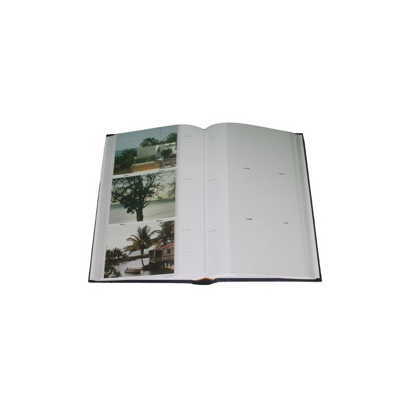 lot 6 albums photo 2d choix Marbré vert 300 pochettes 11.5x15 cm - recto