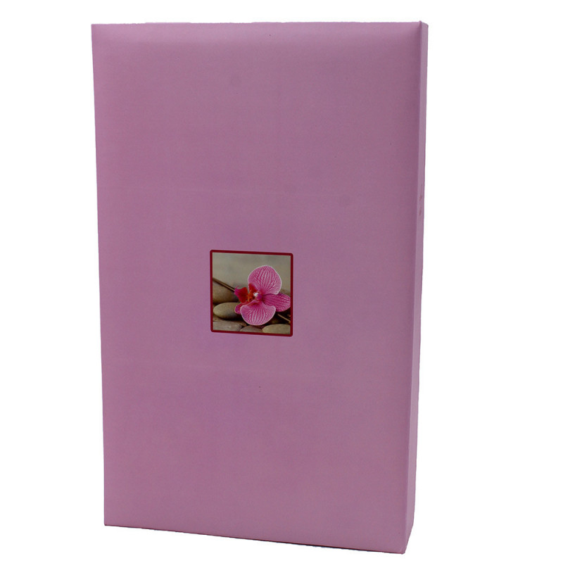 Lot de 5 albums photo Atmophera rose 2d choix 300 pochettes 11X15
