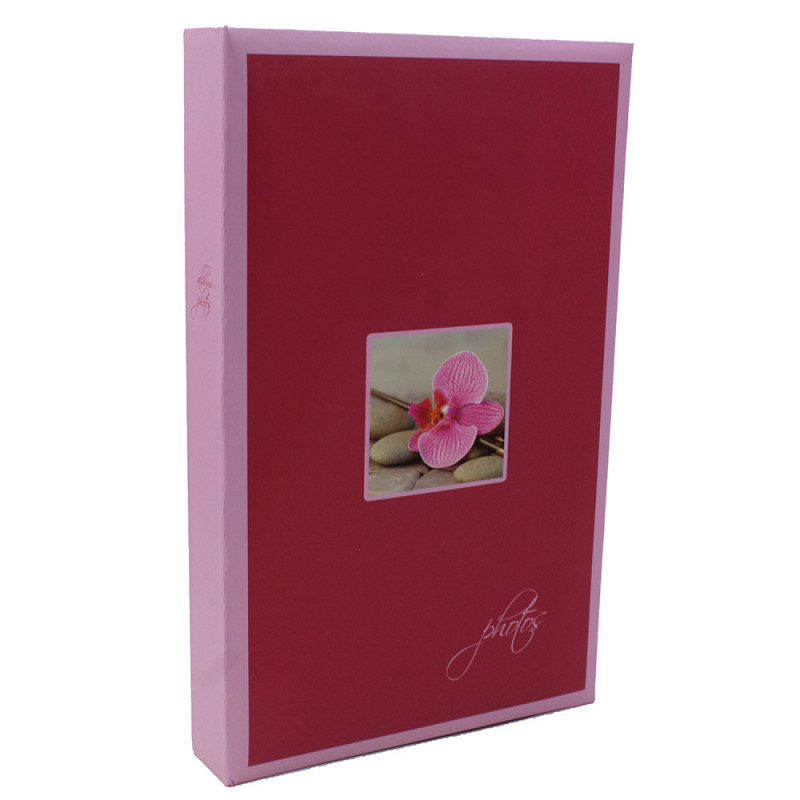 Lot de 5 albums photo Atmophera rose 2d choix 300 pochettes 11X15