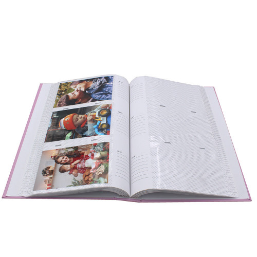 Lot de 5 albums photo Atmophera rose 2d choix 300 pochettes 11X15