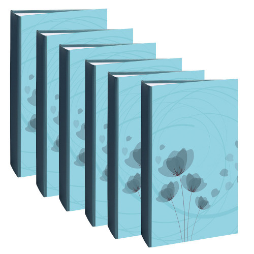 Lot 6 albums Ellypse 2 bleu 2d choix 300 pochettes 11,5X15 