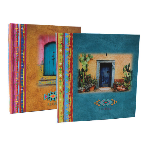 lot de 2 classeurs Ariane Tribal 400 pochettes 10x15