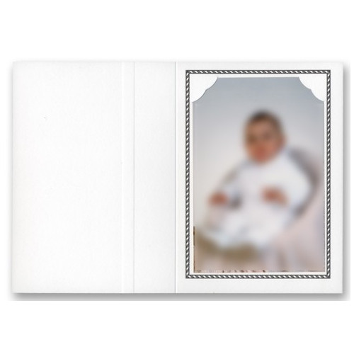 Lot de 100 cartonnages photo 10x15 Opus Tresse Grise