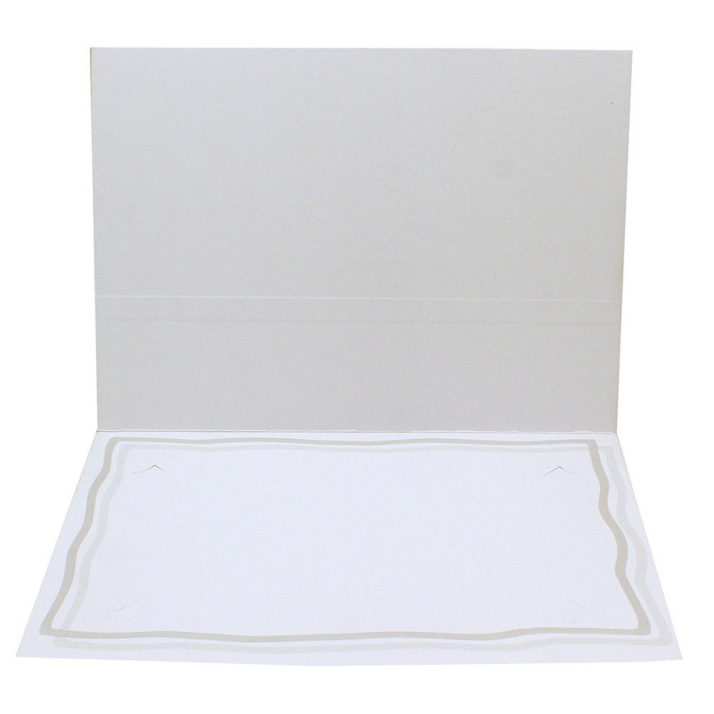 Lot de 40 cartonnages photo 15x21-15x20 Trio gris vert