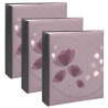 Lot 3 albums 2d choix Ellypse 2 violet 200 pochettes 11,5X15