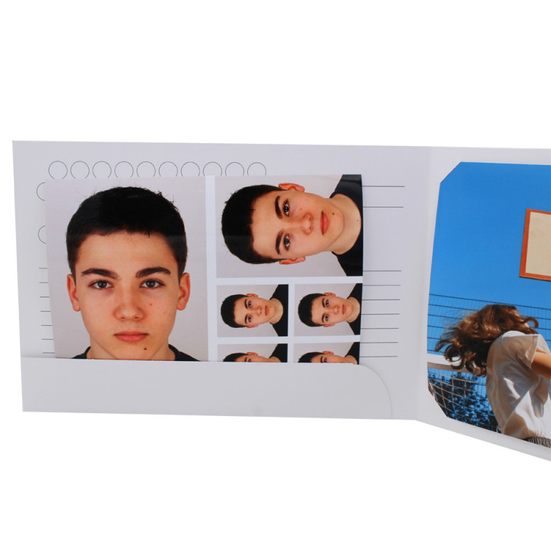 Cartonnage personnalisable - Groupe 20x30-20x25-18x27-18x25-18x24 avec RABAT - Face extérieure