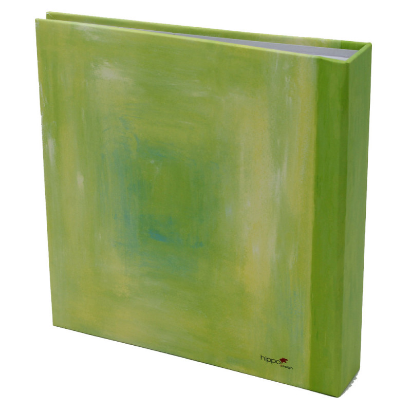 Lot de 3 albums pochettes 10x15 Unicolore 160 photos-dos vert