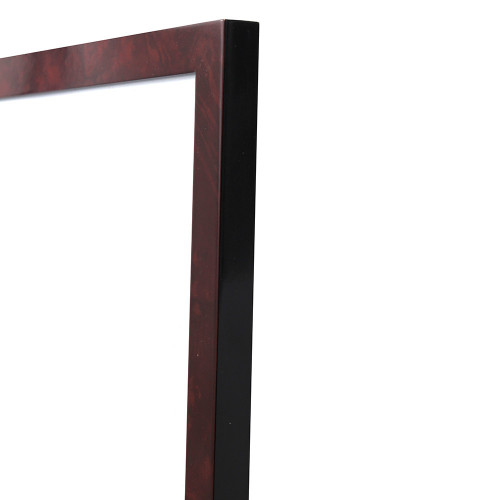 Pêle-mêle magnétique CPC en bois Loupe 40X50 fond blanc