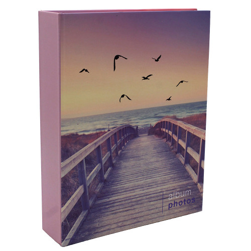 Album photo Pastel Mer rose 200 pochettes 13x18 2d choix