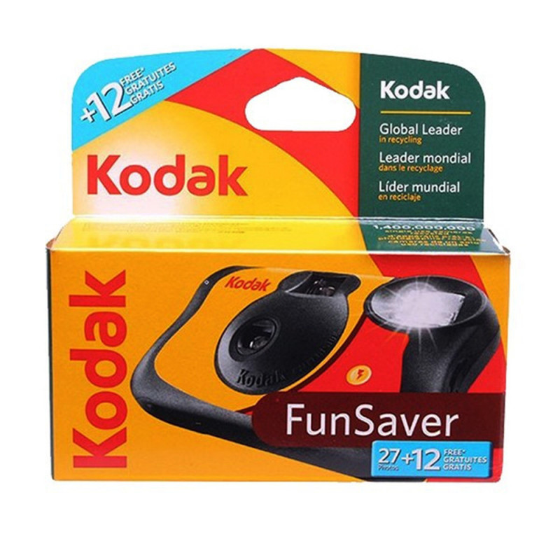 Appareil photo compact Kodak Power Flash 27 + 12 noir, jaune