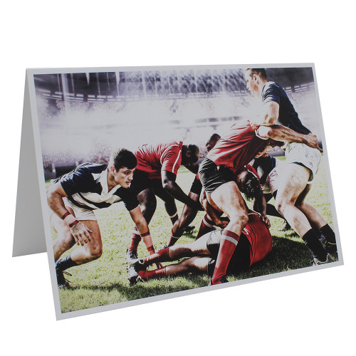 Cartonnage photo de Rugby- Horizontal - Equipe du 9x13 au 20x30 cm