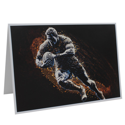 Cartonnage photo de Rugby- Horizontal - Puissance du 9x13 au 20x30 cm