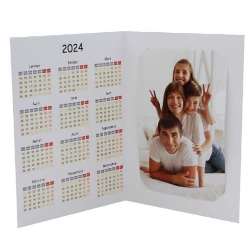 Lot cartonnage photo Calendrier 2024 - vertical N1