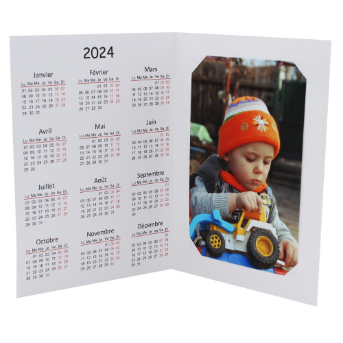 Lot cartonnage Calendrier Vertical 2024 N2