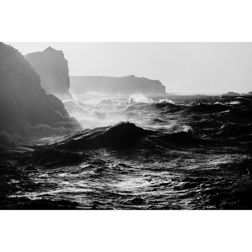 Toile photo 40x60 - 50x70 Noir et blanc N8