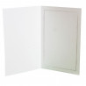 Lot de 25 cartonnages photo blanc Fusain 20x30