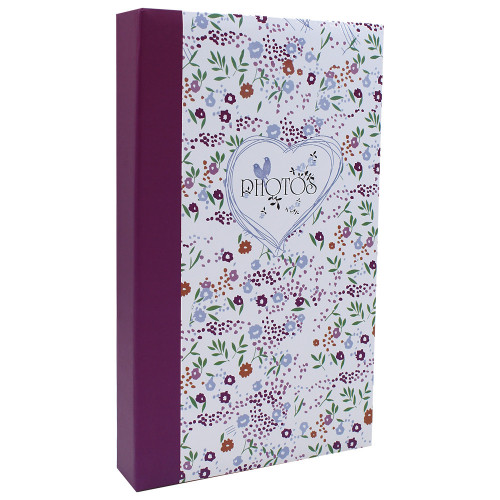 Album photo Field of Flowers new violet 300 pochettes 11,5X15