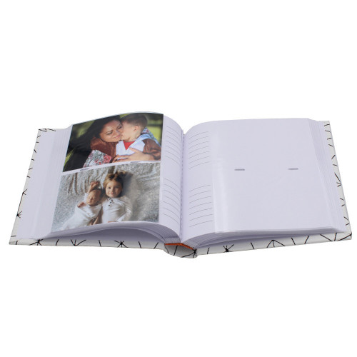 Albums photo Design marron 200 pochettes 10X15