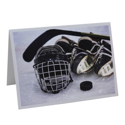 Cartonnage photo Hockey sur glace - Casque du 9x13 au 20x30 cm