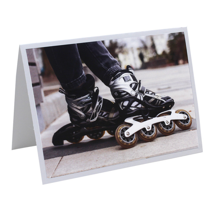 Cartonnage photo Patins à roulettes - du 9x13 au 20x30 cm