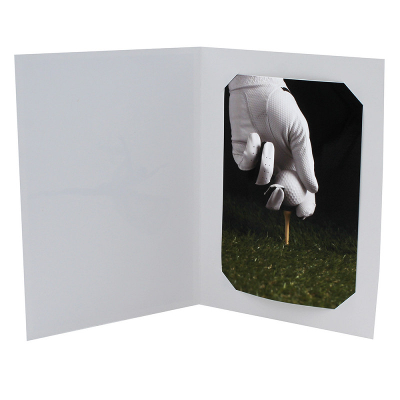 Cartonnage photo Tee de golf - du 9x13 au 20x30 cm