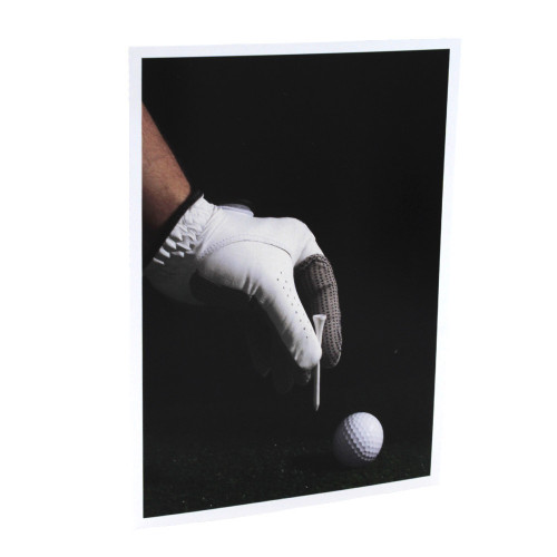 Cartonnage photo Tee de golf - du 9x13 au 20x30 cm
