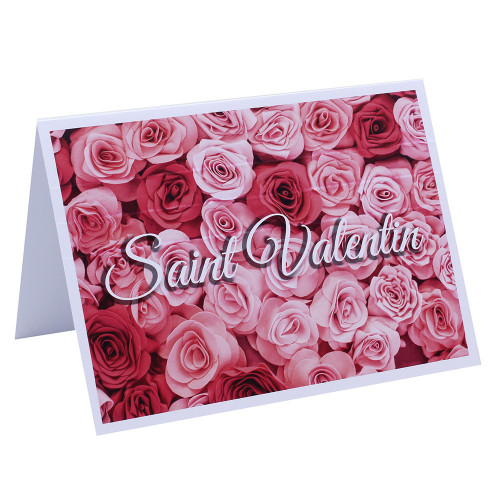 Cartonnage photo Saint Valentin - Roses du 9x13 au 20x30 cm