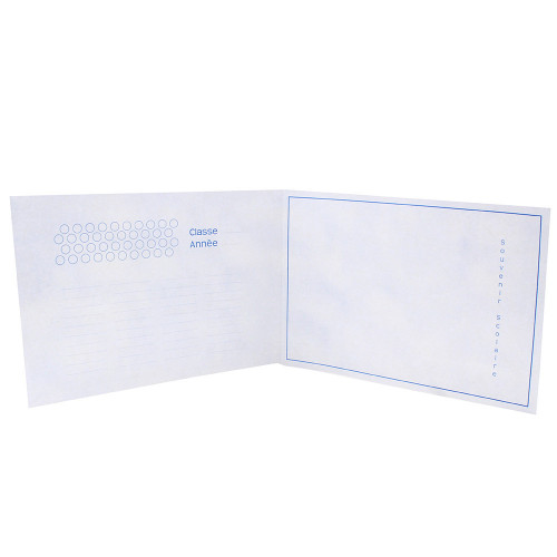 Lot de 100 cartonnages photo scolaire - Groupe 20x30 - Les 7 Merveilles du Monde - face