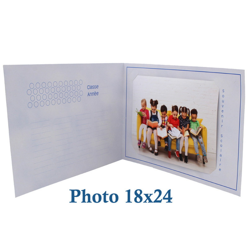 Lot de 100 cartonnages photo scolaire - Groupe 20x30 - Les 7 Merveilles du Monde - face