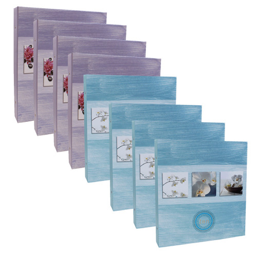 Lot de 8 classeurs photo Zen 2 Ariane vides pour pochettes 11x15