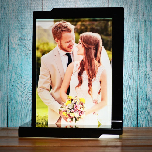 Kit Trenta V 30x20 photo couleur sur verre et socle lumineux