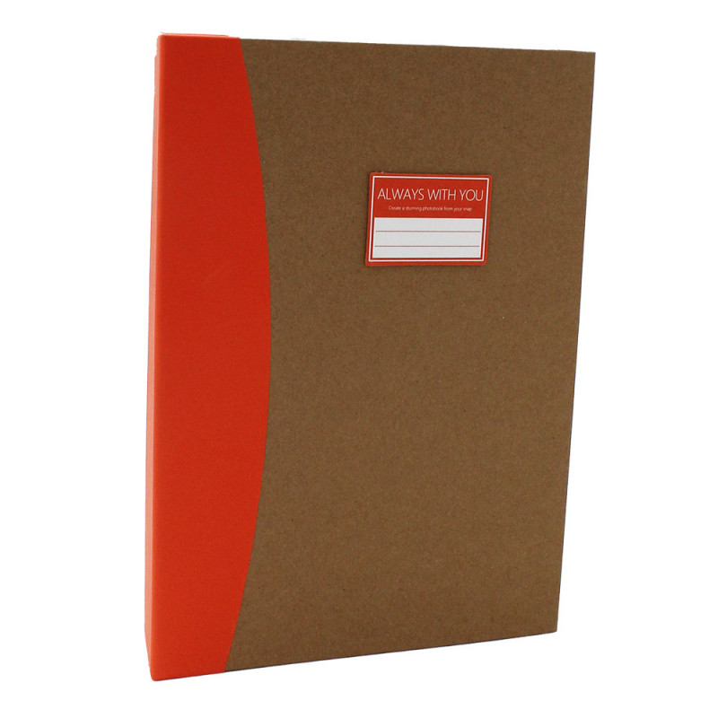 Album photo KP Eyecatcher orange 120 pochettes 10X15