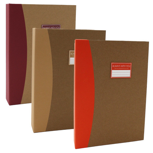 Lot de 3 albums photo KP Eyecatcher 120 pochettes 10X15 BX-BG-OR