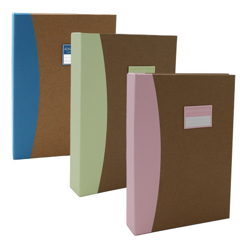 Lot de 3 albums photo KP Eyecatcher120 pochettes 10X15 BL-RS-VT
